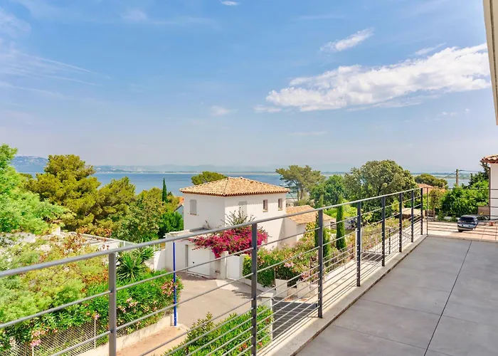 Hedone - Presqu'ile De Giens Piscine Vue Villa Hyères